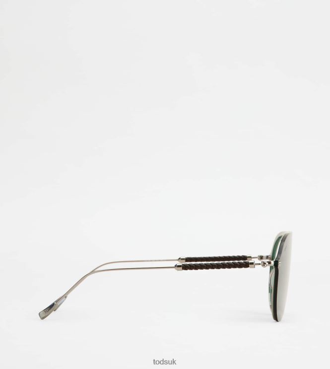 Tod's Men Mask Sunglasses 602L841078 Grey