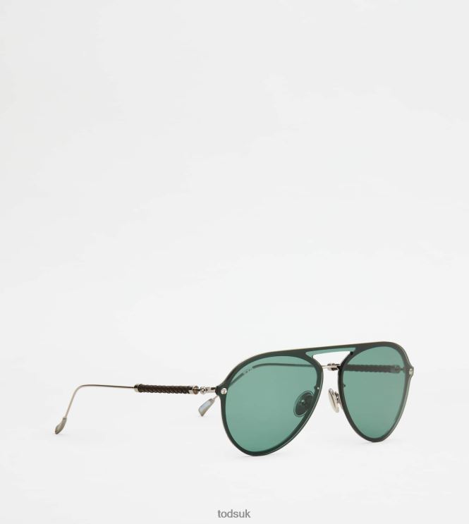 Tod's Men Mask Sunglasses 602L841078 Grey