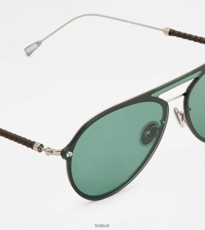 Tod's Men Mask Sunglasses 602L841078 Grey