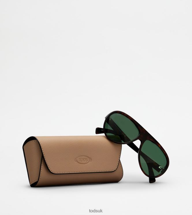 Tod's Men Mask Sunglasses 602L841084 Beige