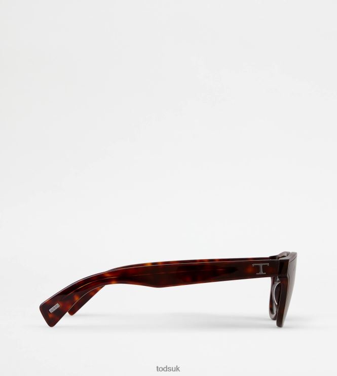 Tod's Men Tortoise Sunglasses 602L841071 Brown