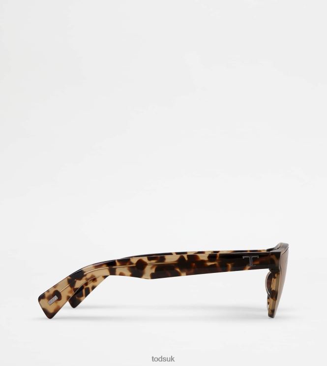 Tod's Men Tortoise Sunglasses 602L841072 Brown