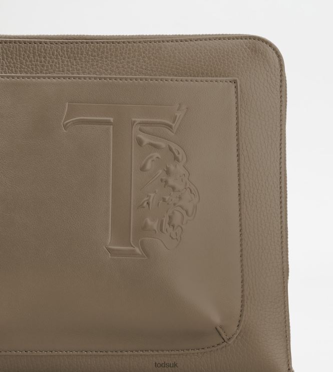 Tod's Men Bag in Leather Small 602L841003 Brown