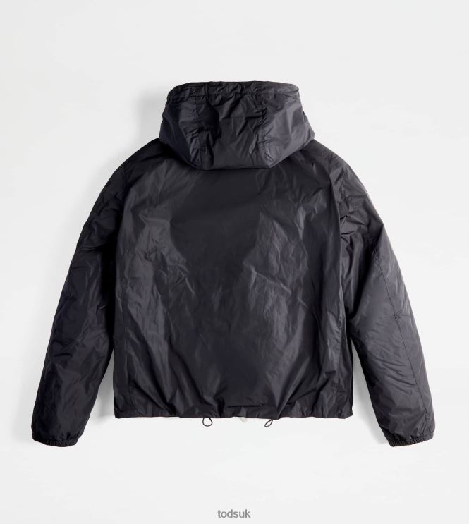 Tod's Men Padded Windbreaker 602L841114 Black