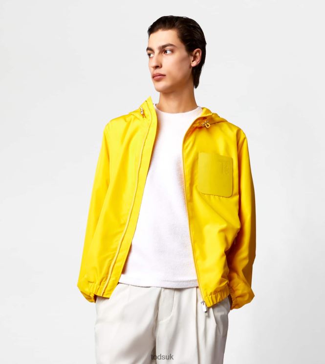 Tod's Men Windbreaker 602L841092 Yellow