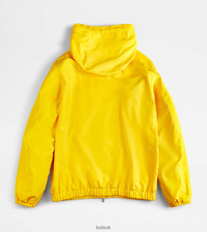 Tod's Men Windbreaker 602L841092 Yellow