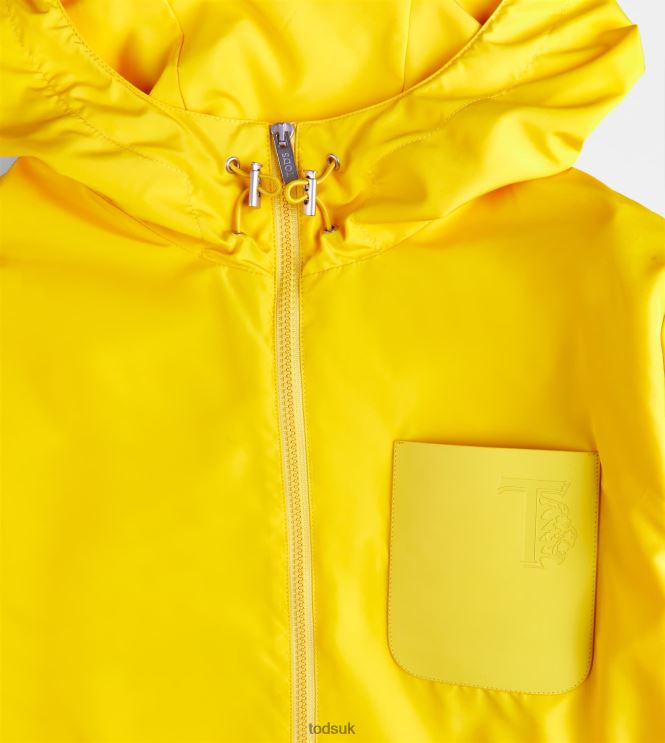 Tod's Men Windbreaker 602L841092 Yellow