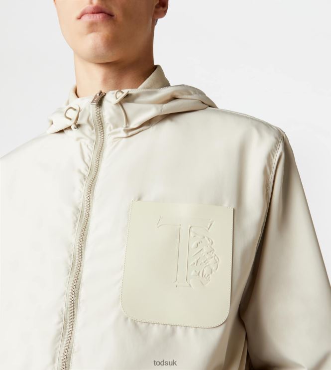 Tod's Men Windbreaker 602L841112 Beige