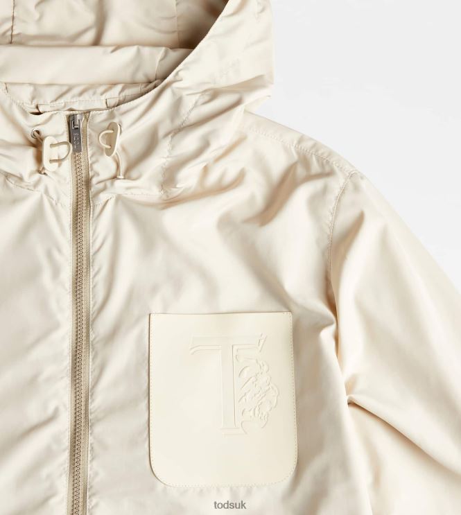 Tod's Men Windbreaker 602L841112 Beige