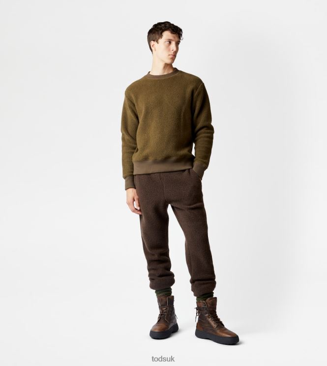 Tod's Men Cashmere Blend Sweatshirt 602L841128 Green