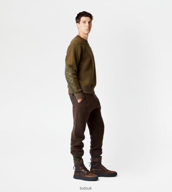 Tod's Men Cashmere Blend Sweatshirt 602L841128 Green