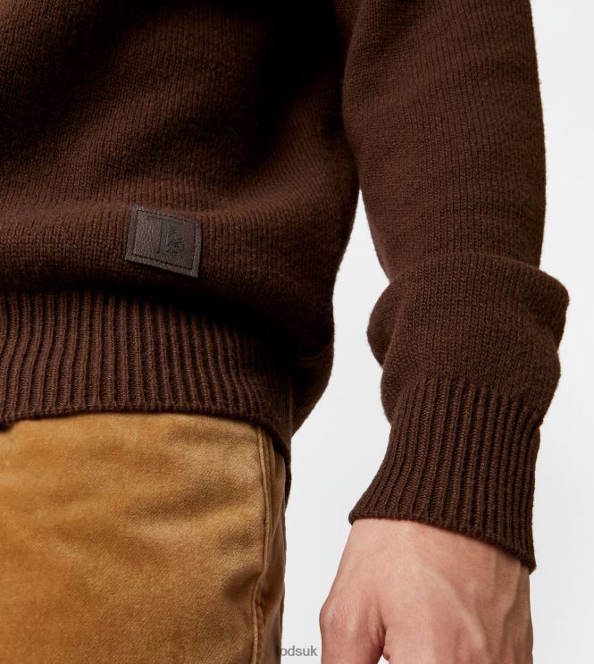 Tod's Men Cashmere Blend Turtleneck 602L841126 Brown
