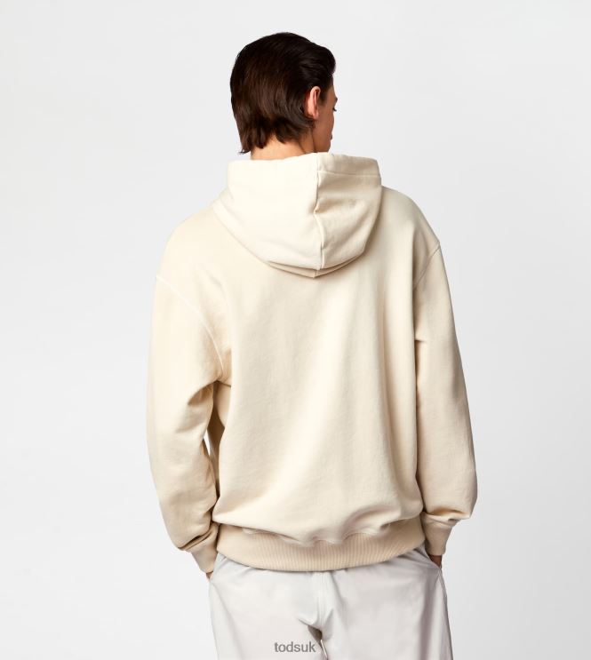 Tod's Men Hooded Sweatshirt 602L841102 Beige