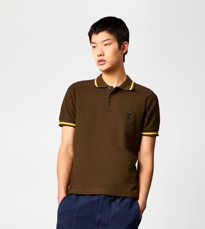 Tod's Men Polo Shirt in Piquet 602L841094 Green