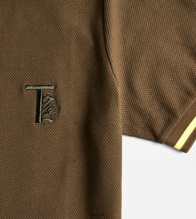 Tod's Men Polo Shirt in Piquet 602L841094 Green