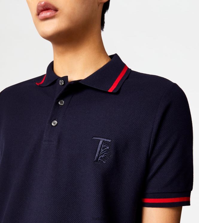 Tod's Men Polo Shirt in Piquet 602L841099 Blue