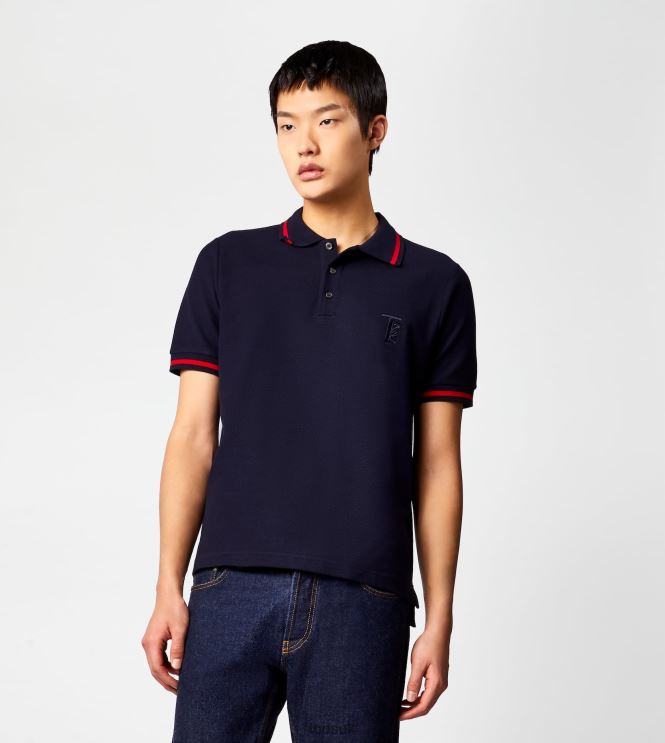 Tod's Men Polo Shirt in Piquet 602L841099 Blue