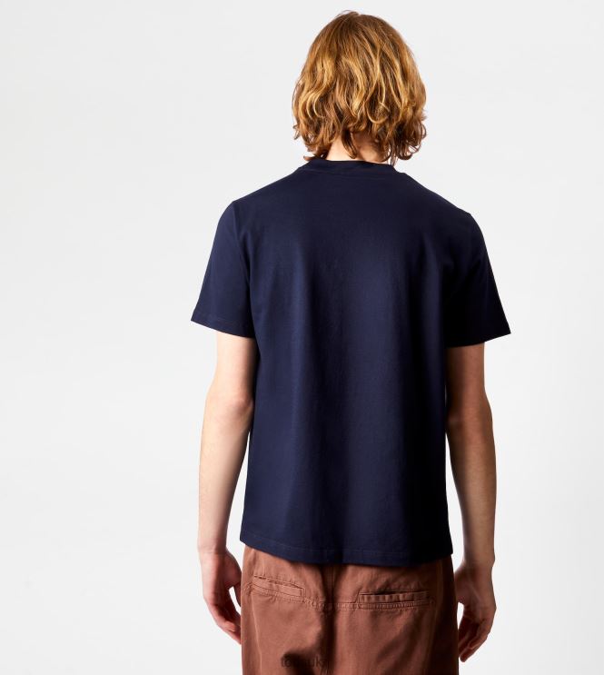 Tod's Men Round Neck T-Shirt 602L841101 Blue