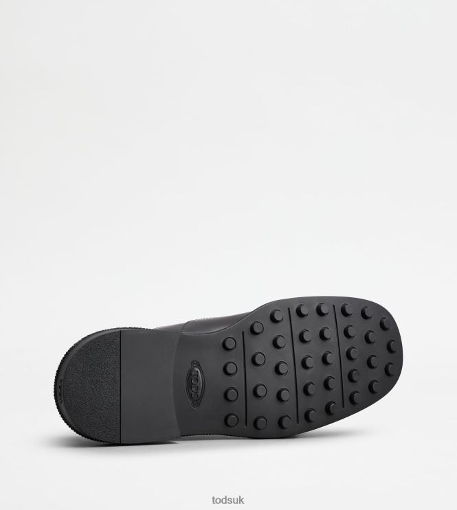 Tod's Men Lace-ups in Leather 602L84818 Black