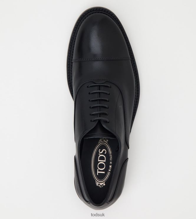 Tod's Men Lace-ups in Leather 602L84822 Black