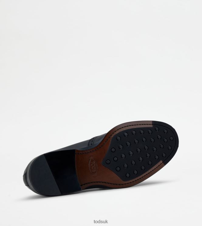 Tod's Men Lace-ups in Leather 602L84826 Black