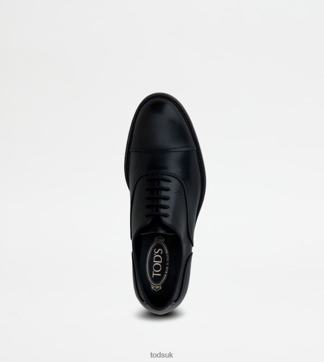 Tod's Men Lace-ups in Leather 602L84827 Black