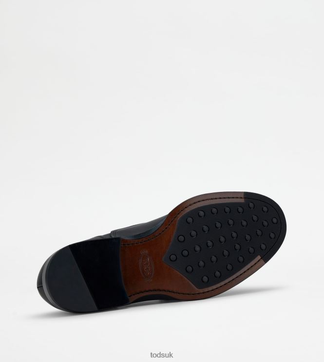 Tod's Men Lace-ups in Leather 602L84827 Black