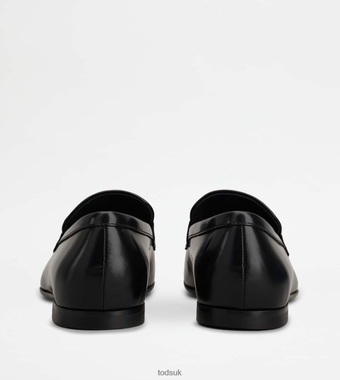 Tod's Men Kate Loafers in Leather 602L84703 Black