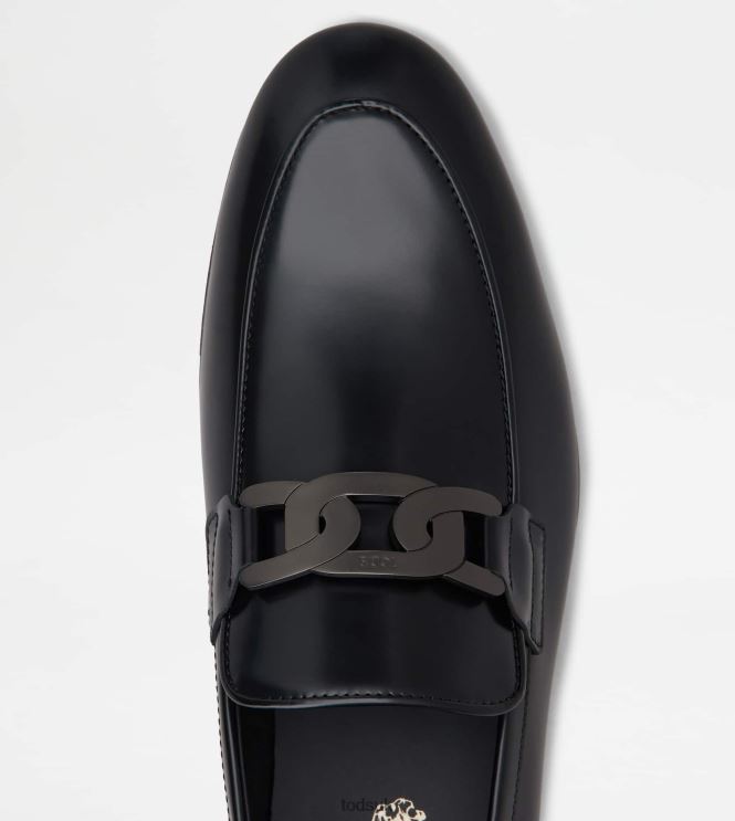 Tod's Men Kate Loafers in Leather 602L84703 Black