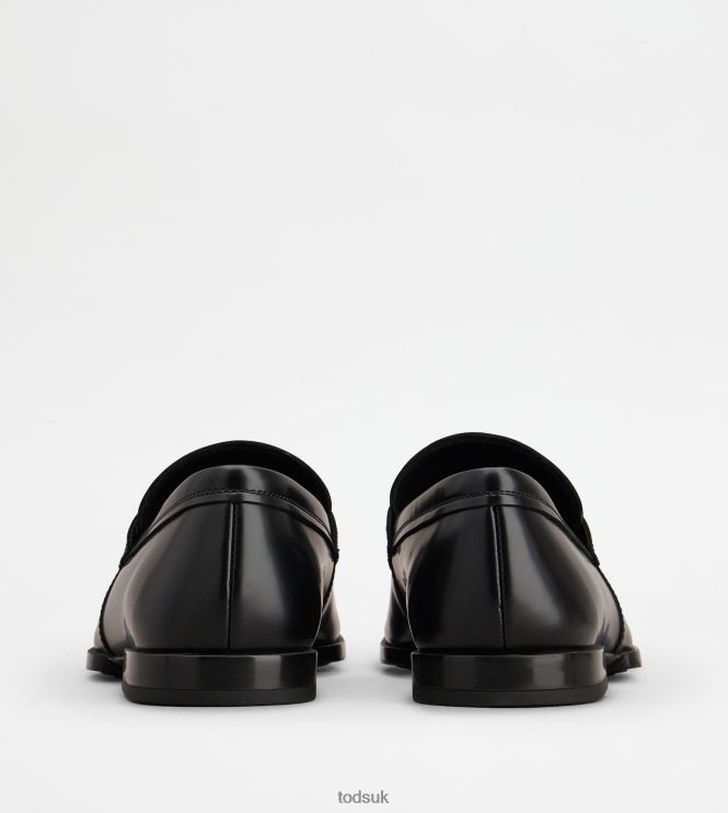 Tod's Men Kate Loafers in Leather 602L84708 Black