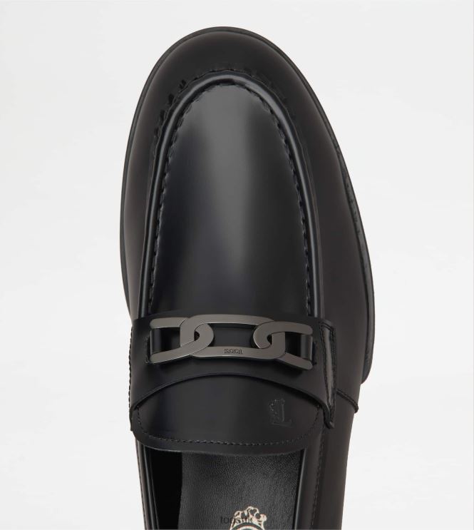 Tod's Men Kate Loafers in Leather 602L84708 Black