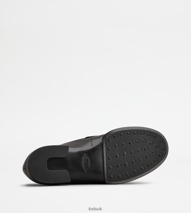 Tod's Men Kate Loafers in Leather 602L84708 Black