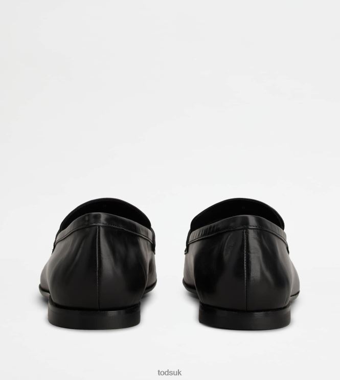 Tod's Men Loafers in Leather 602L84659 Black