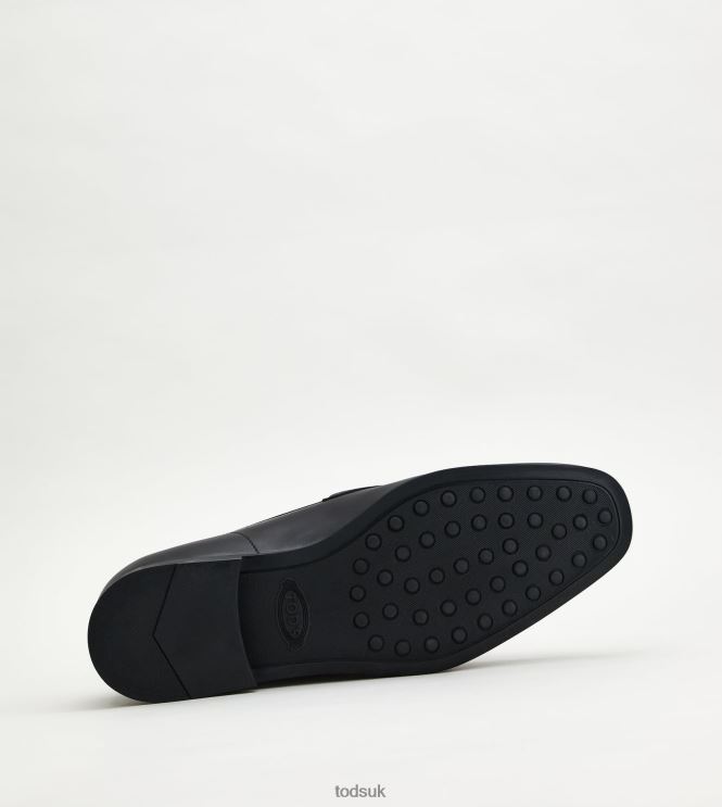 Tod's Men Loafers in Leather 602L84692 Black