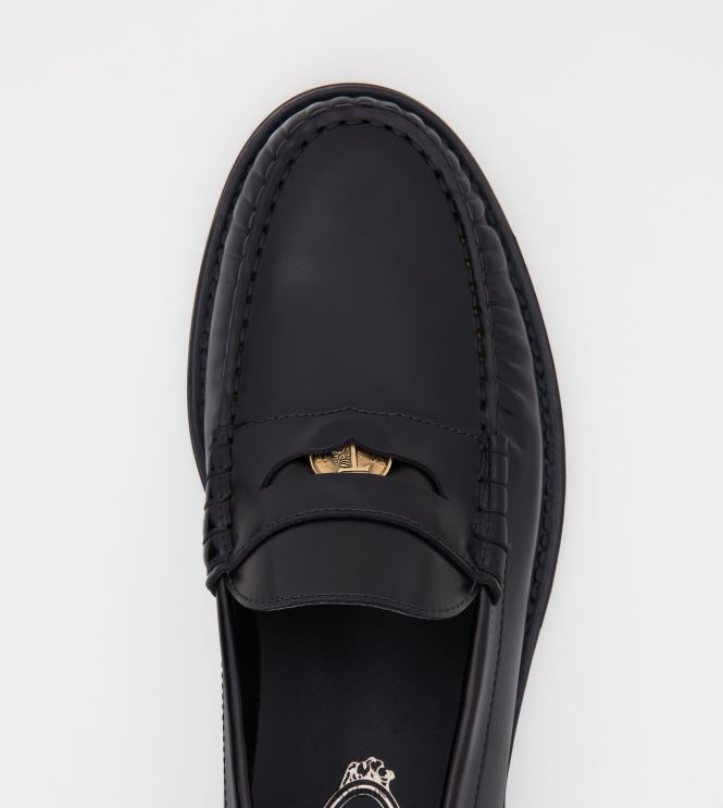 Tod's Men Loafers in Leather 602L84702 Black