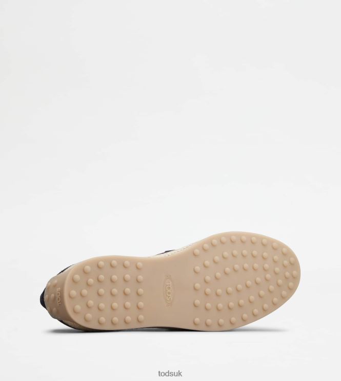 Tod's Men Loafers in Suede 602L84647 Blue
