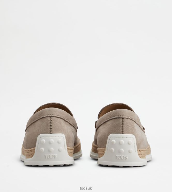 Tod's Men Slip-Ons in Nubuck 602L84901 Beige