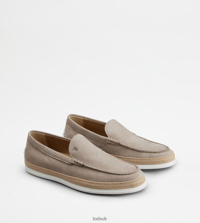 Tod's Men Slip-Ons in Nubuck 602L84901 Beige