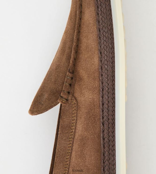 Tod's Men Slip-Ons in Suede 602L84905 Brown