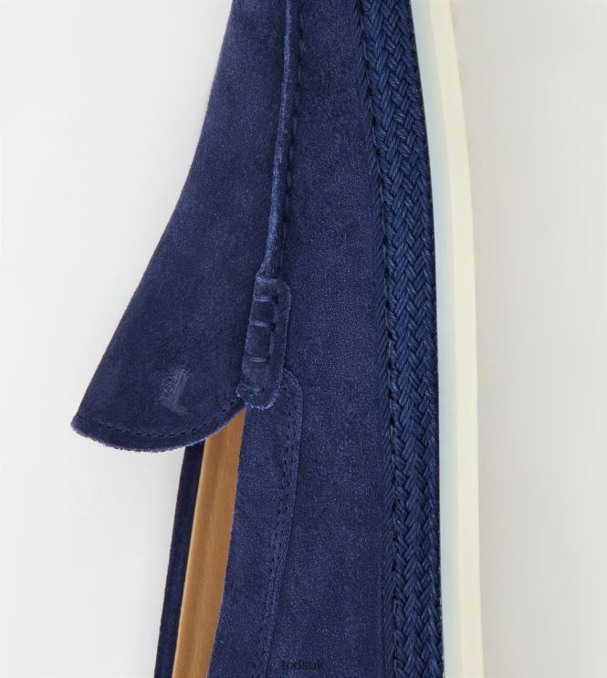 Tod's Men Slip-Ons in Suede 602L84906 Blue
