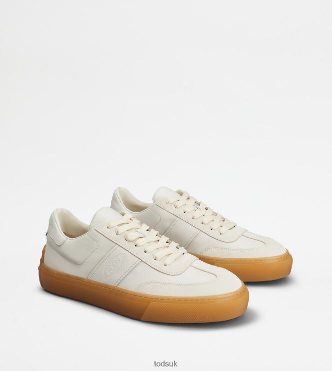 Tod's Men Sneakers in Leather 602L84856 White