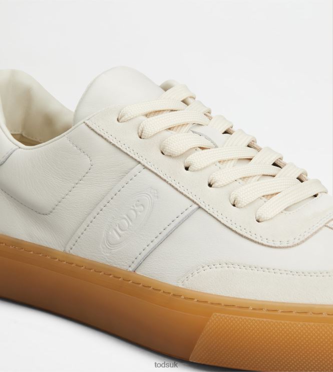 Tod's Men Sneakers in Leather 602L84856 White