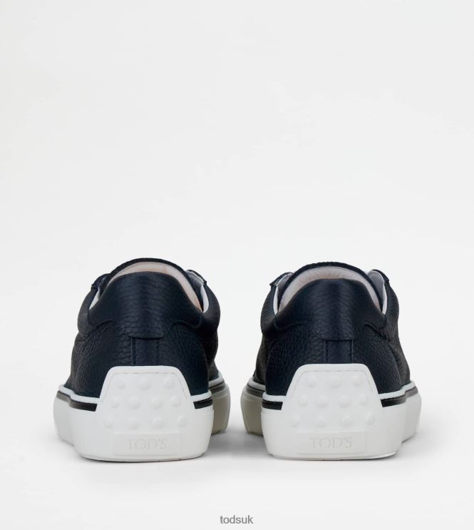 Tod's Men Sneakers in Leather 602L84860 Blue