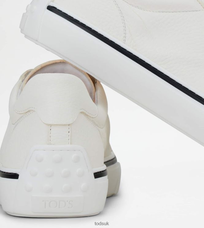 Tod's Men Sneakers in Leather 602L84861 White