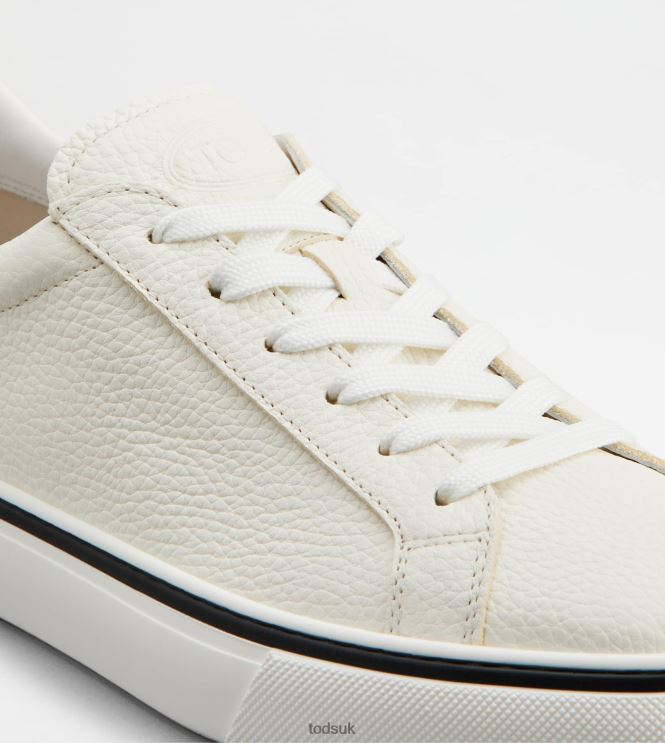 Tod's Men Sneakers in Leather 602L84861 White