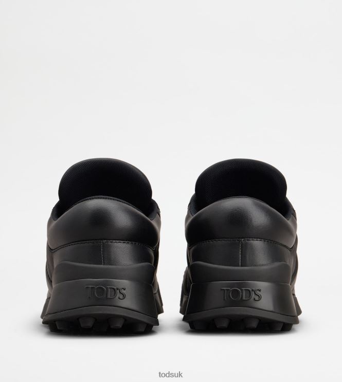 Tod's Men Sneakers in Leather 602L84886 Black
