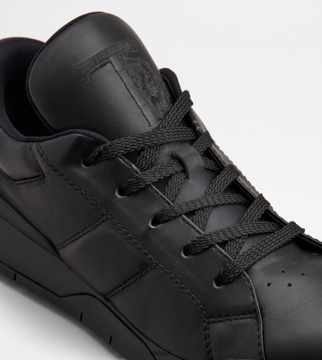 Tod's Men Sneakers in Leather 602L84886 Black