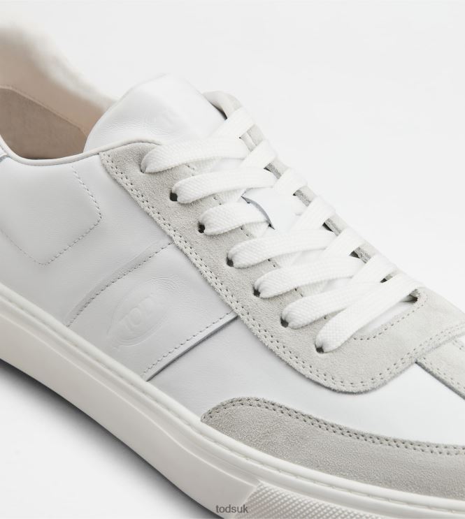 Tod's Men Sneakers in Leather 602L84890 White
