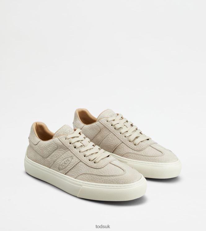 Tod's Men Sneakers in Nubuck 602L84846 Off White