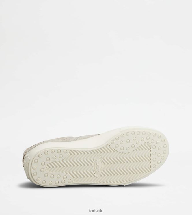 Tod's Men Sneakers in Nubuck 602L84846 Off White